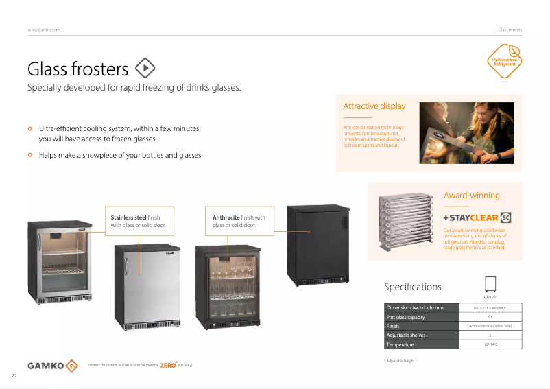 Page n°1 - Brochure Gamko GF/100