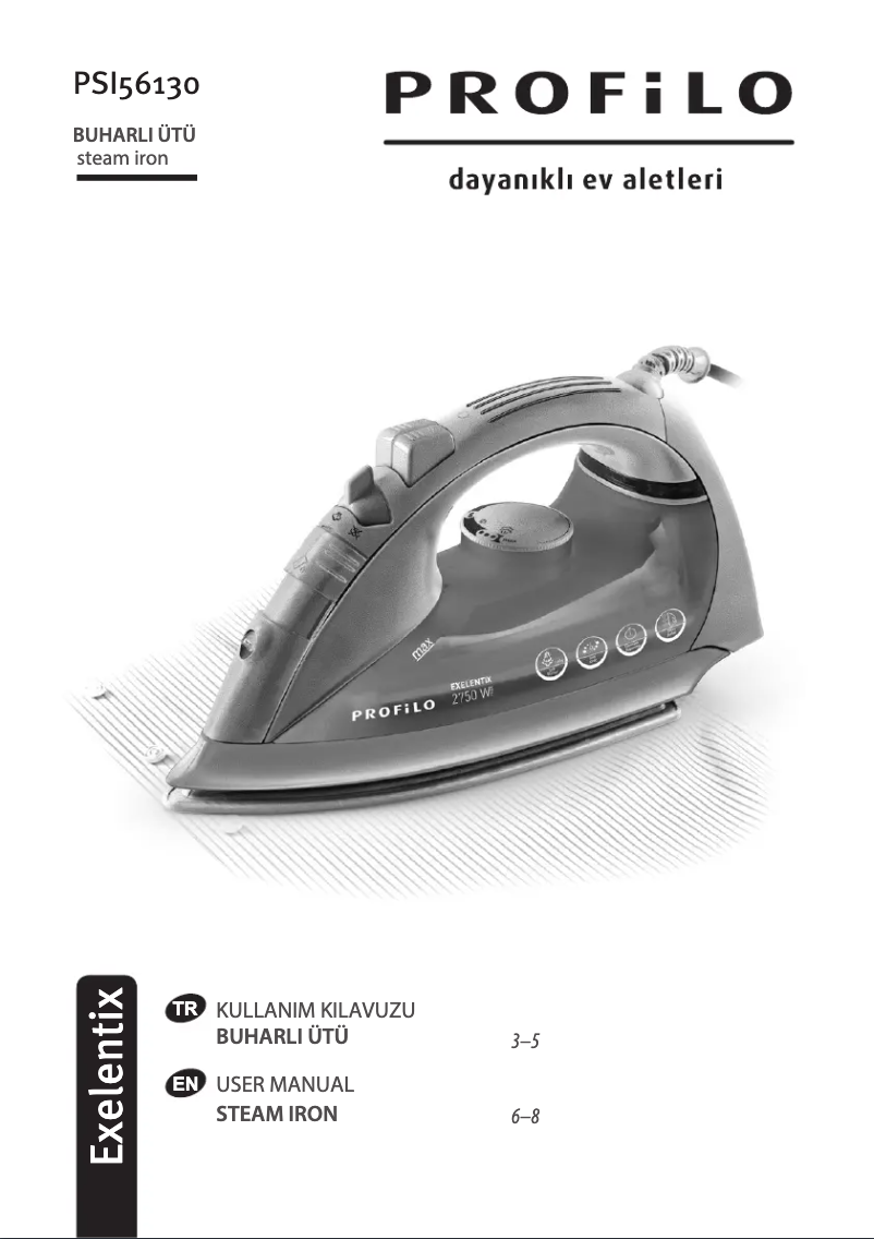 Page 1 de la notice Manuel utilisateur Profilo PSI56130