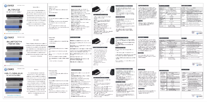 Page n°1 - Manuel utilisateur Imperii Electronics TE.03.0168.03
