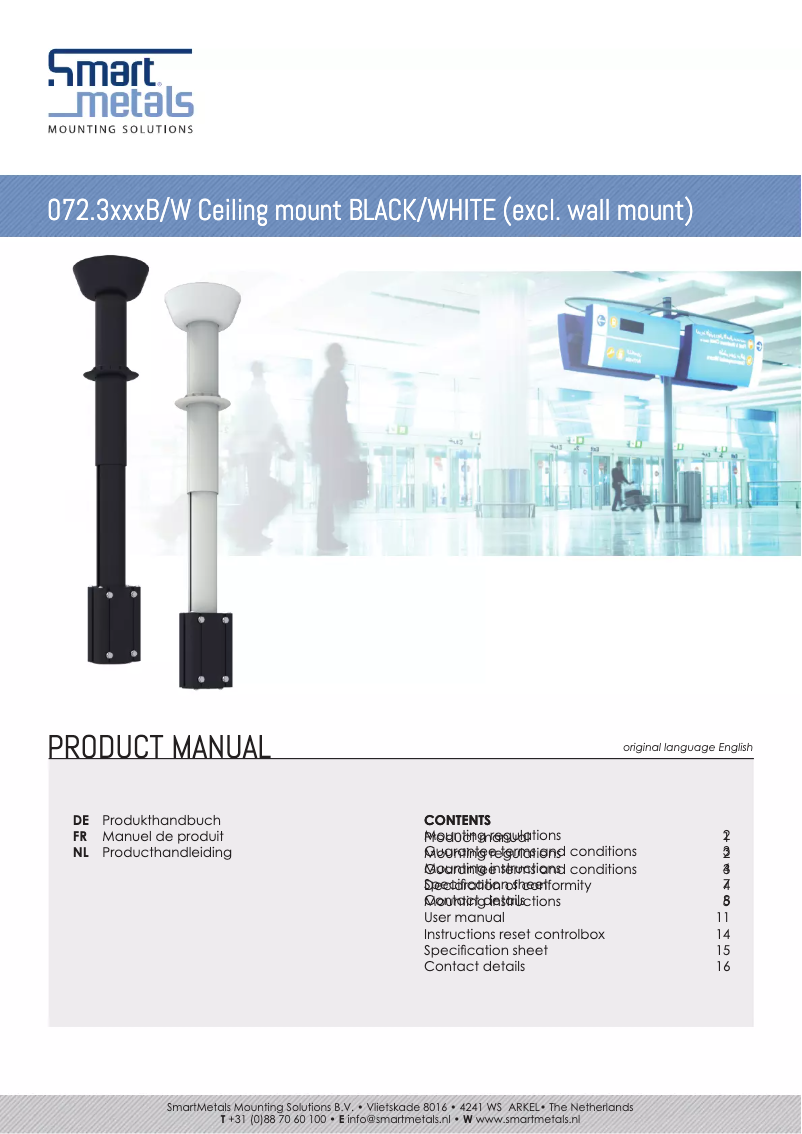 Image de la première page du manuel de l'appareil 072.3250W