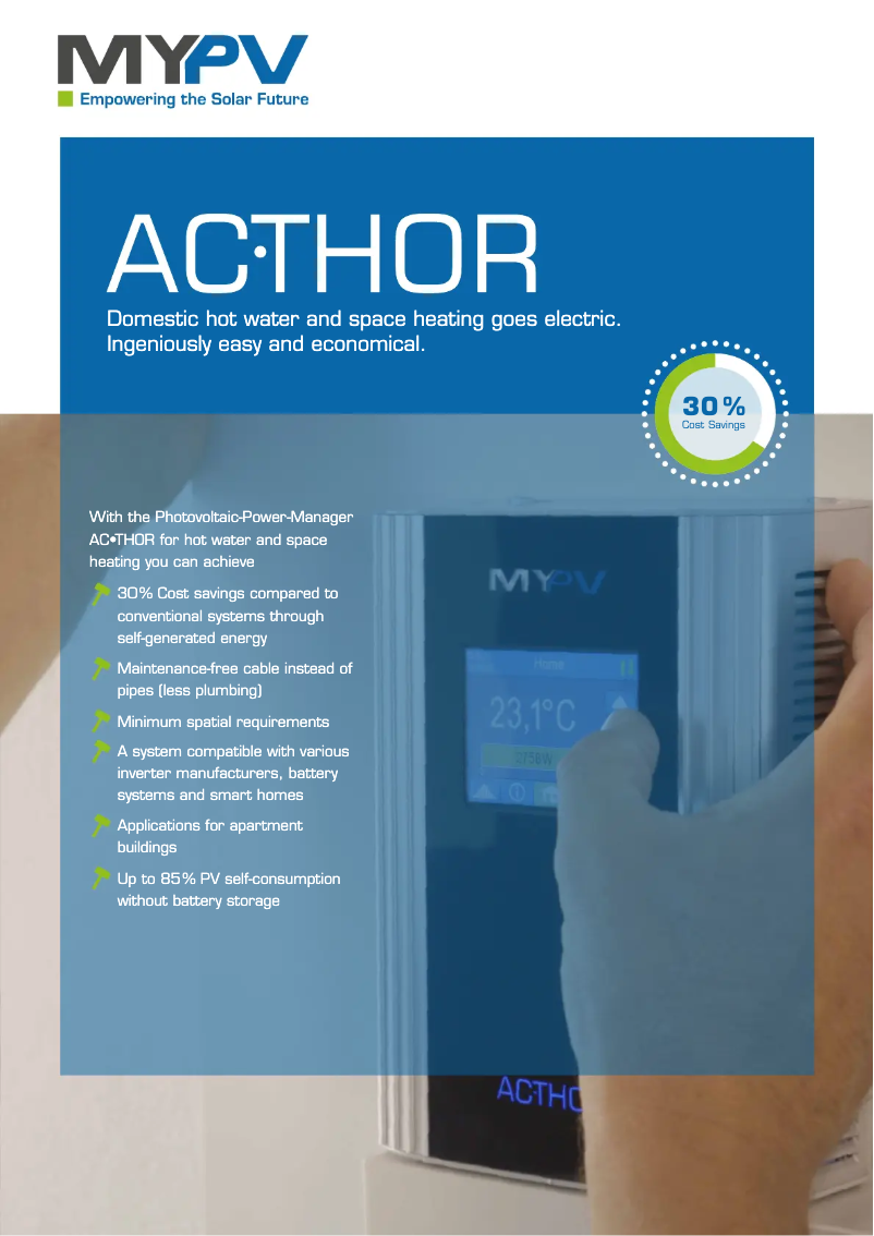 Page n°1 - Fiche technique My-PV AC•THOR