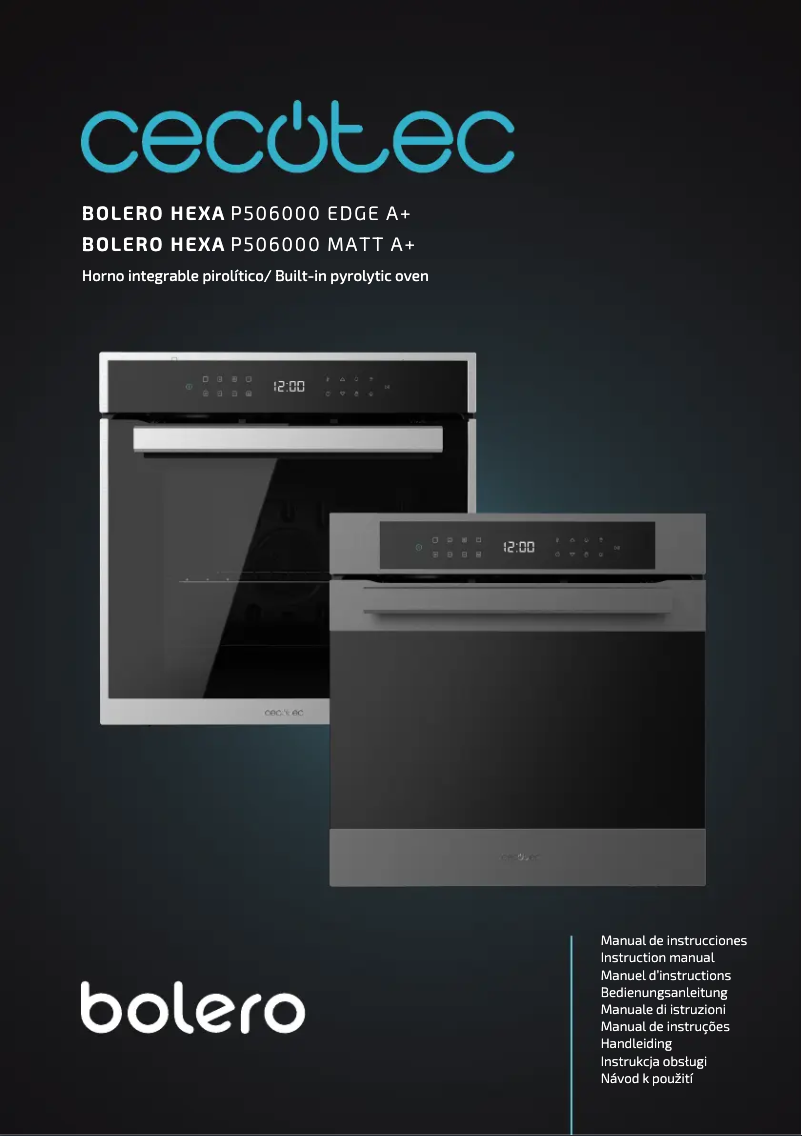 Page 1 de la notice Manuel utilisateur Cecotec Bolero Hexa P506000