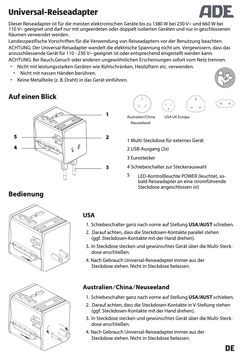 Image de la première page du manuel de l'appareil KW 1701