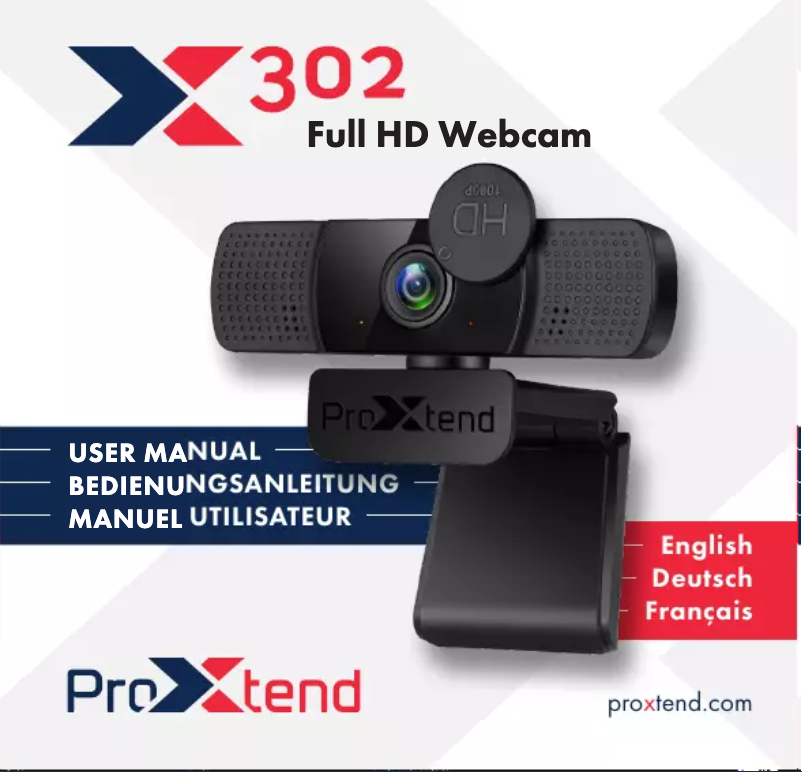 Page n°1 - Manuel utilisateur ProXtend X302