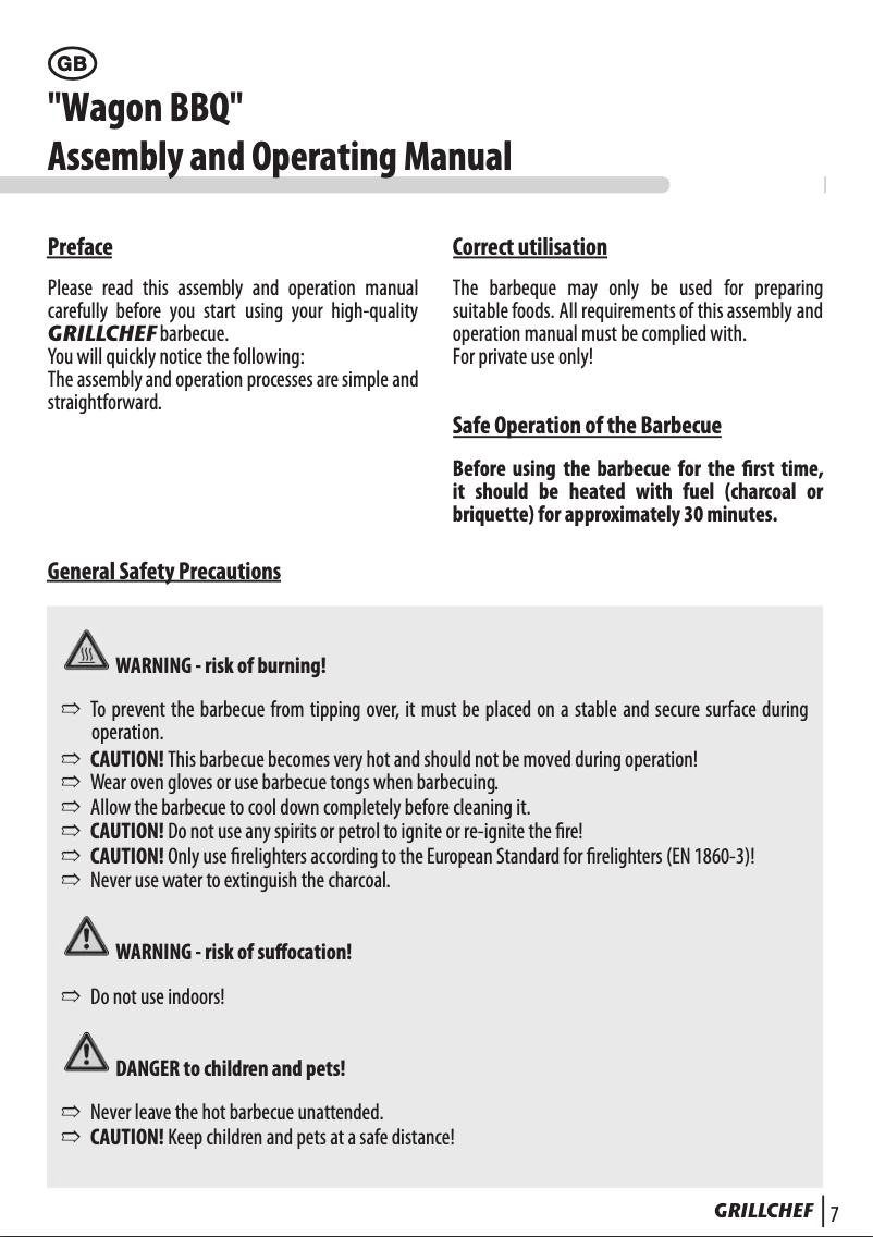 First page image of the manual for Wagon 0566