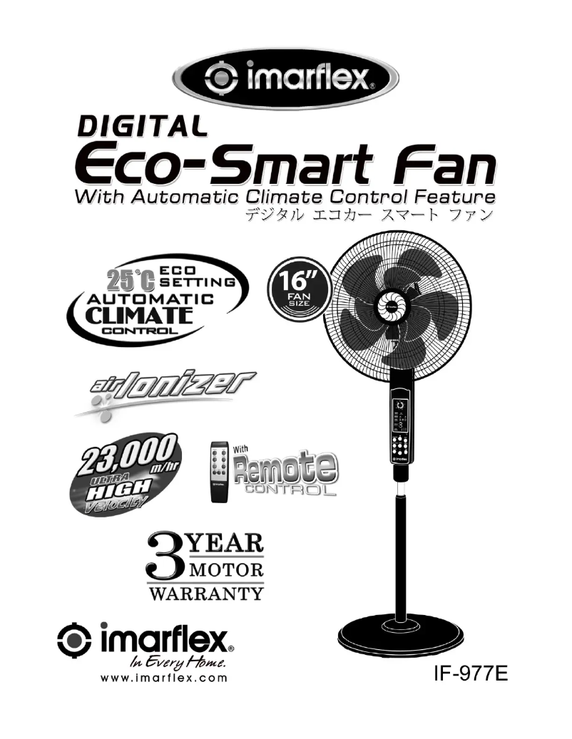 Page n°1 - Manuel utilisateur Imarflex IF-977E