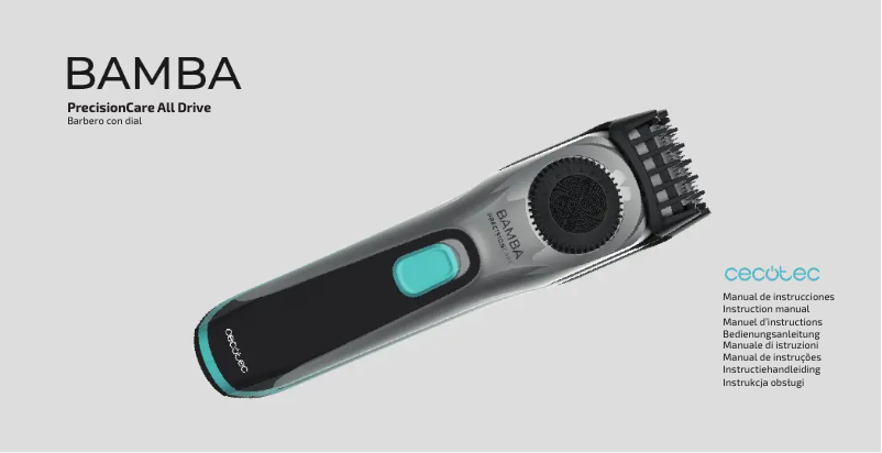 Page 1 de la notice Manuel utilisateur Cecotec PrecisionCare All Drive