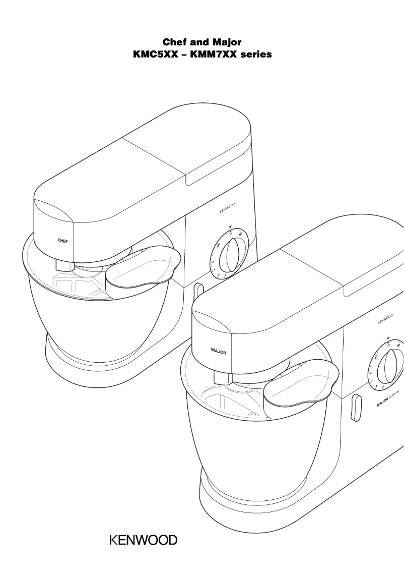 First page image of the manual for KMM760