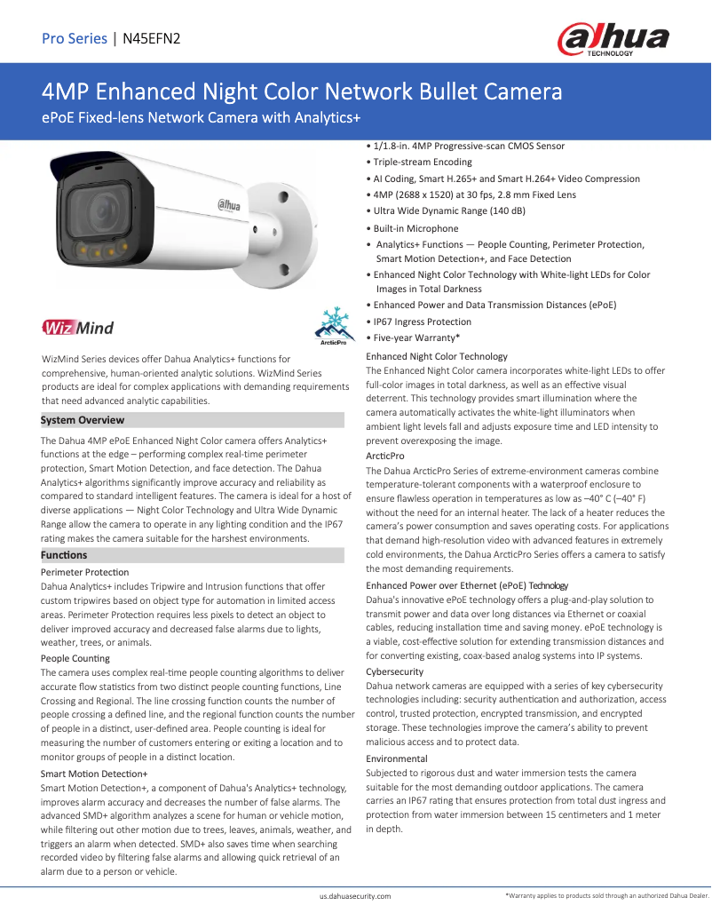 Image de la première page du manuel de l'appareil N45EFN2