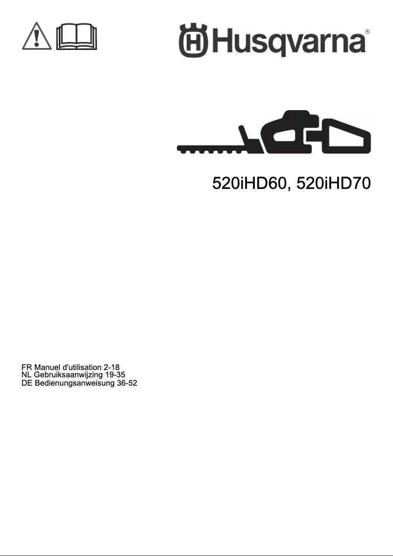 Image de la première page du manuel de l'appareil 520iHD70