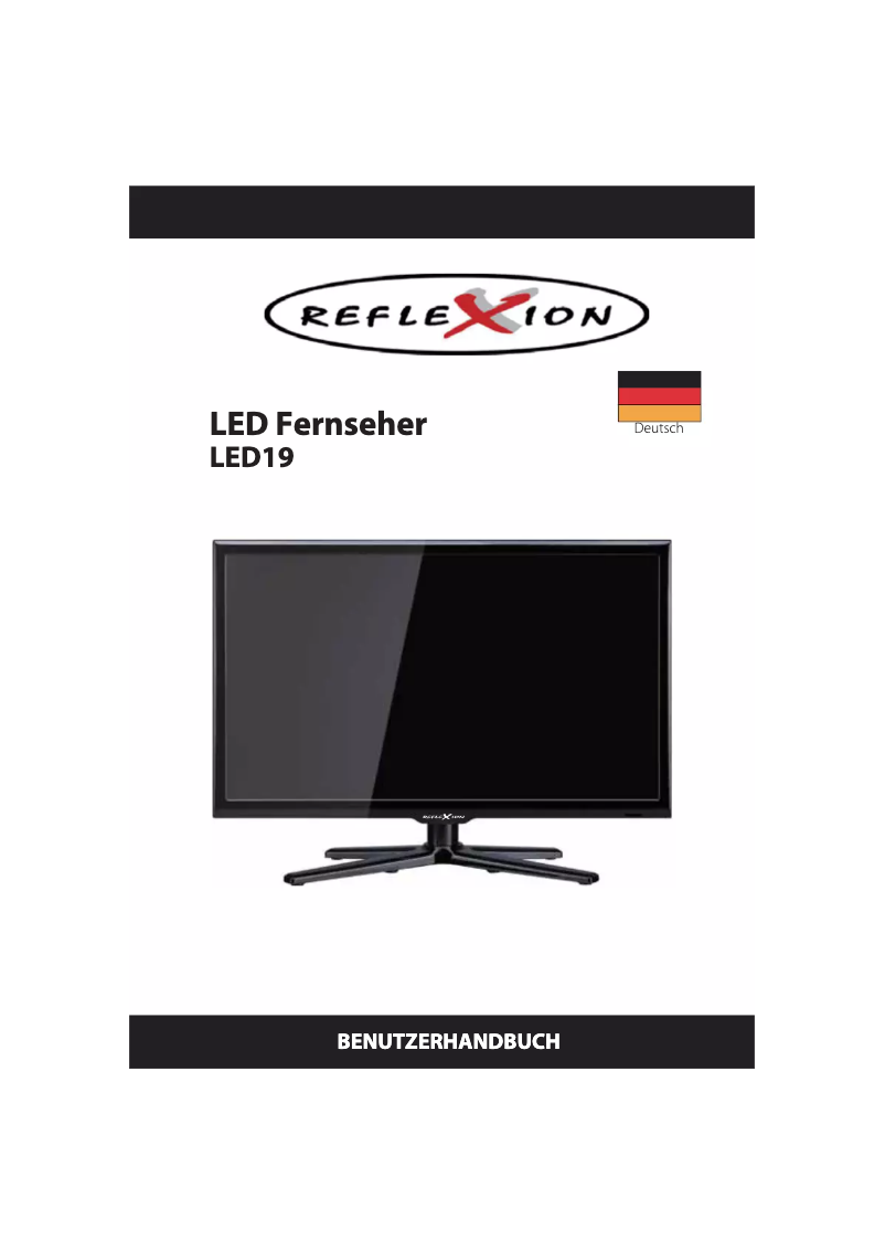 Page 1 de la notice Manuel utilisateur Reflexion LED 19