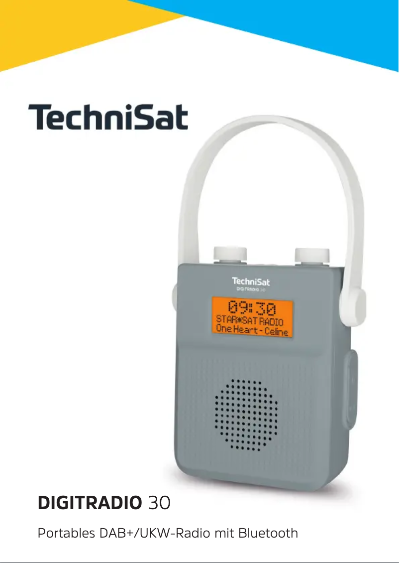 Page 1 de la notice Manuel utilisateur TechniSat DigitRadio 30