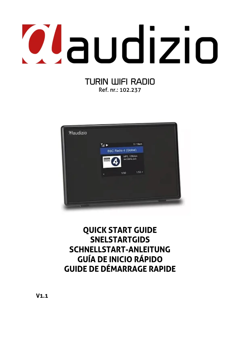 Page n°1 - Guide de démarrage rapide Audizio Rimini