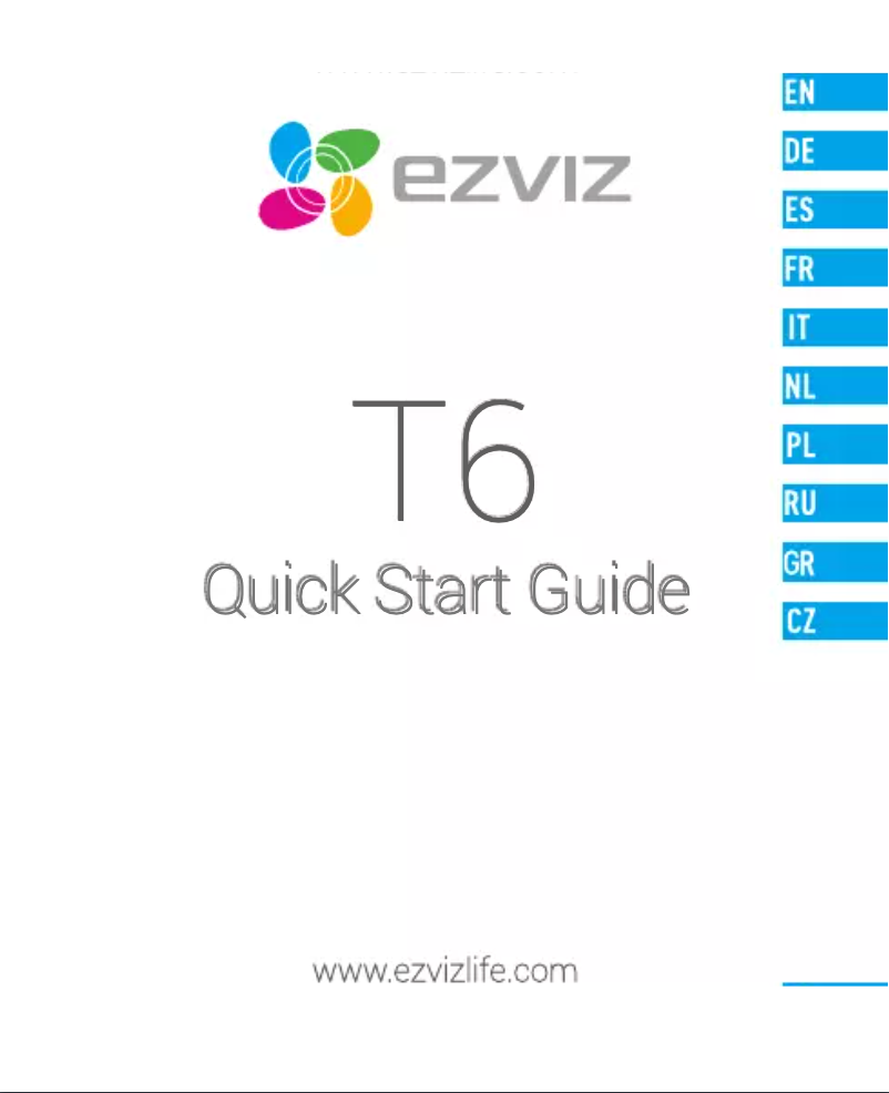 Page 1 de la notice Manuel utilisateur EZVIZ Alarm Starter Kit