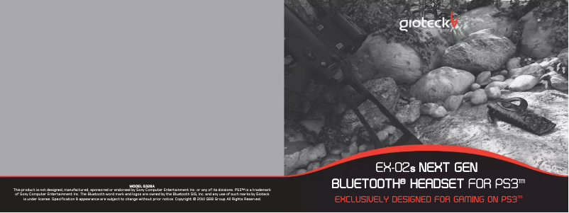 Page n°1 - Manuel utilisateur Gioteck EX-02