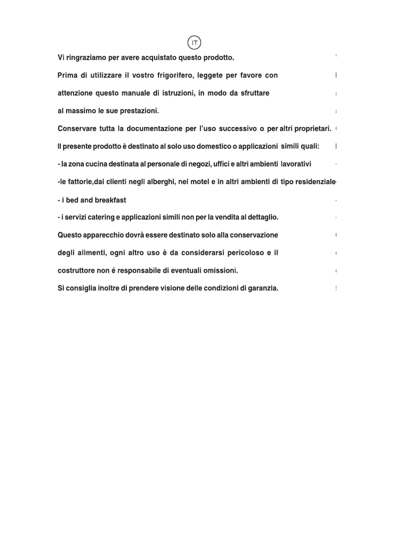 Page 1 de la notice Manuel utilisateur Candy CHFO 145 E