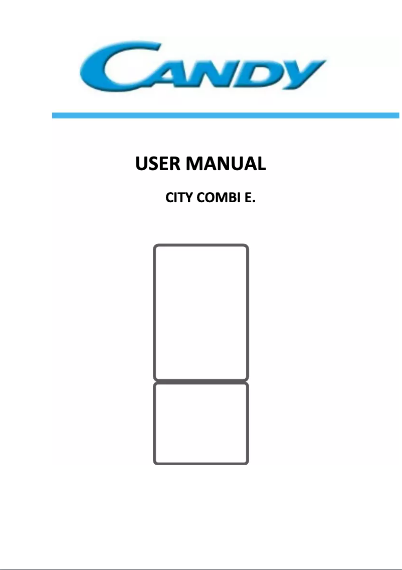 Page 1 de la notice Manuel utilisateur Candy CMCL 5172WKN