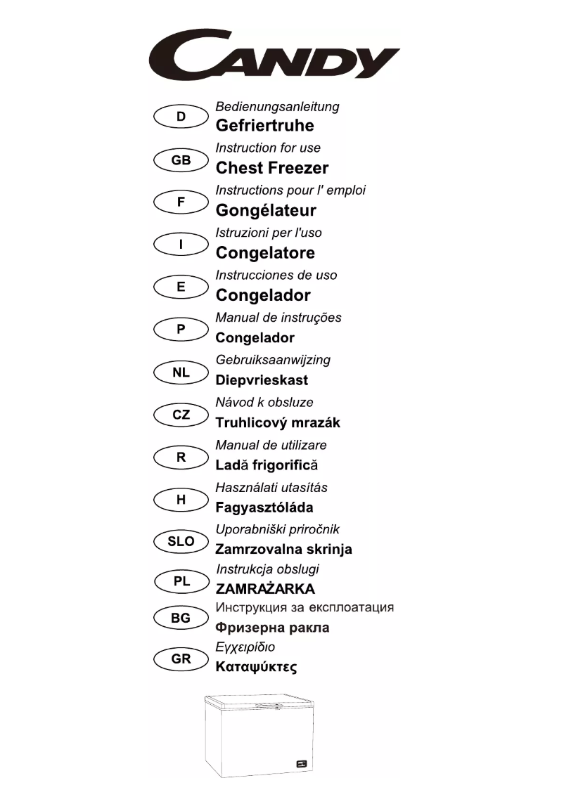 Image de la première page du manuel de l'appareil CCHE 400/1