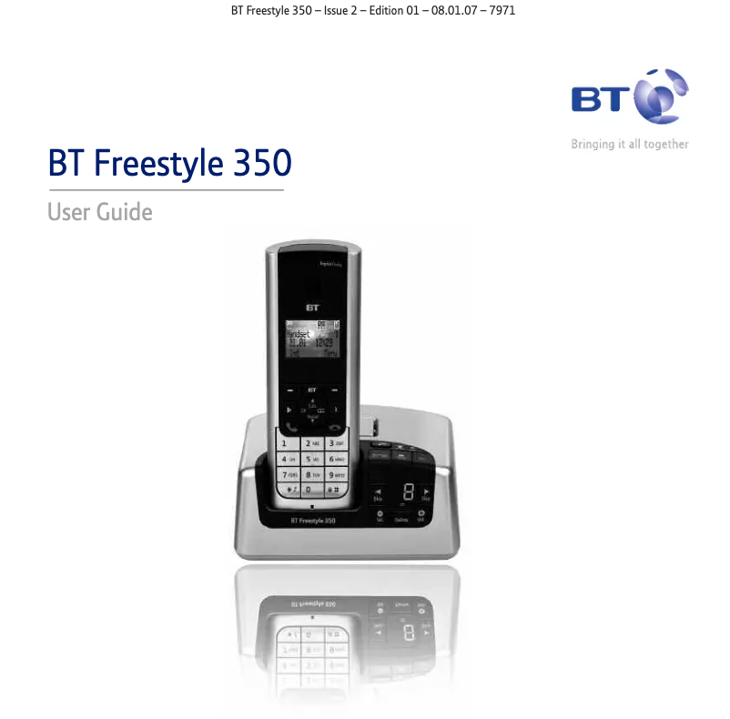 Página 1 del manual Manual de usuario British Telecom Freestyle 350 Twin