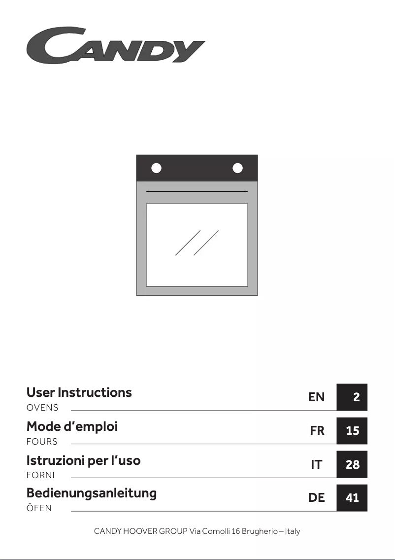 Image de la première page du manuel de l'appareil FIDC B265