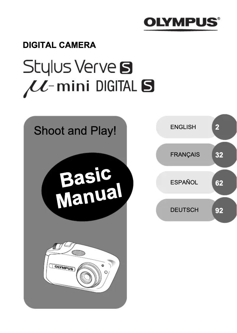 Imagen de la primera página del manual del dispositivo Mju Mini Digital S