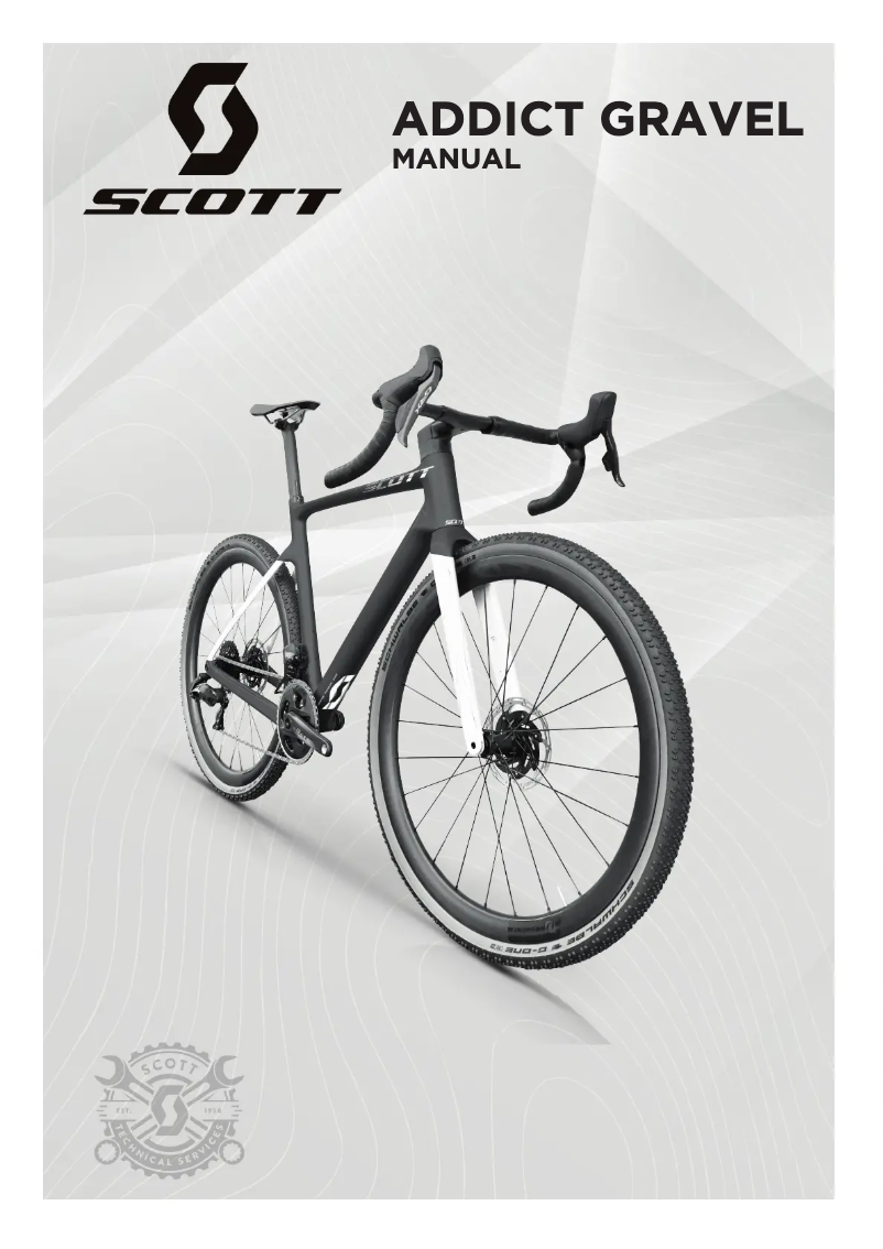 Page 1 de la notice Manuel utilisateur Scott Addict Gravel