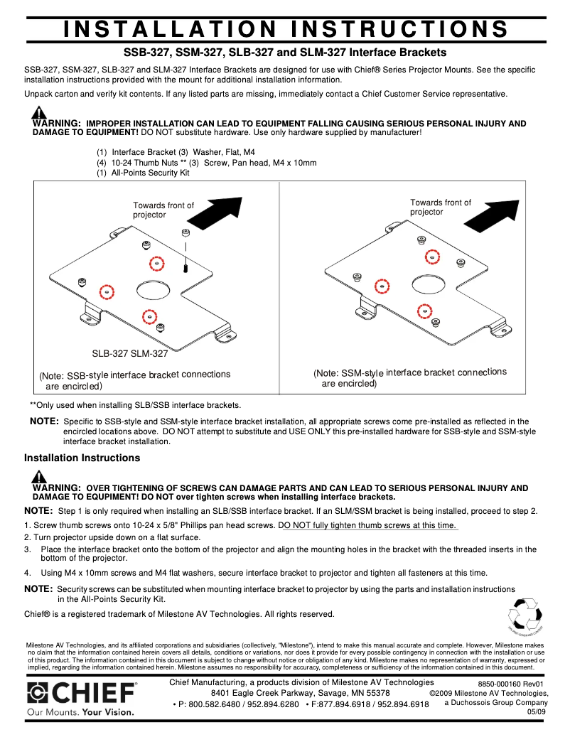 Image de la première page du manuel de l'appareil SLM327
