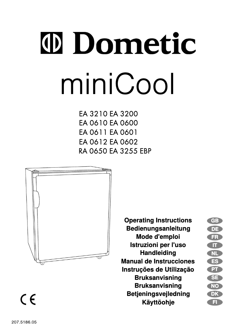 Página 1 del manual Manual de usuario Dometic EA 0612