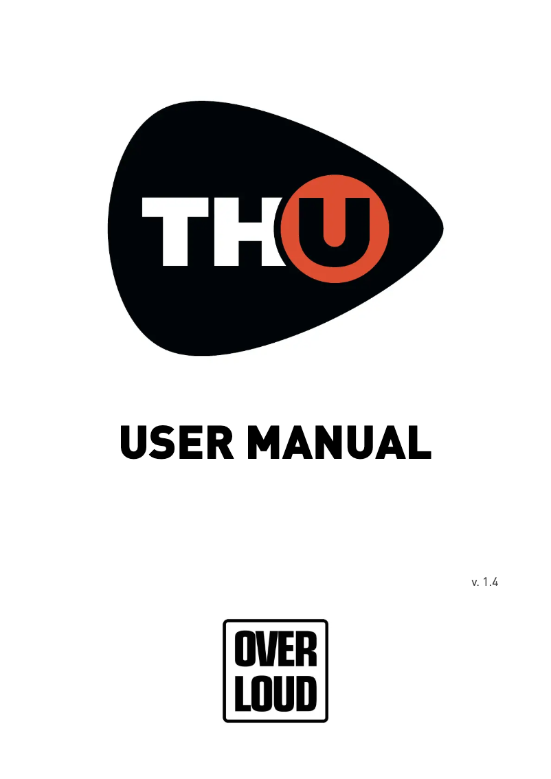 Página 1 del manual Manual de usuario Overloud TH-U