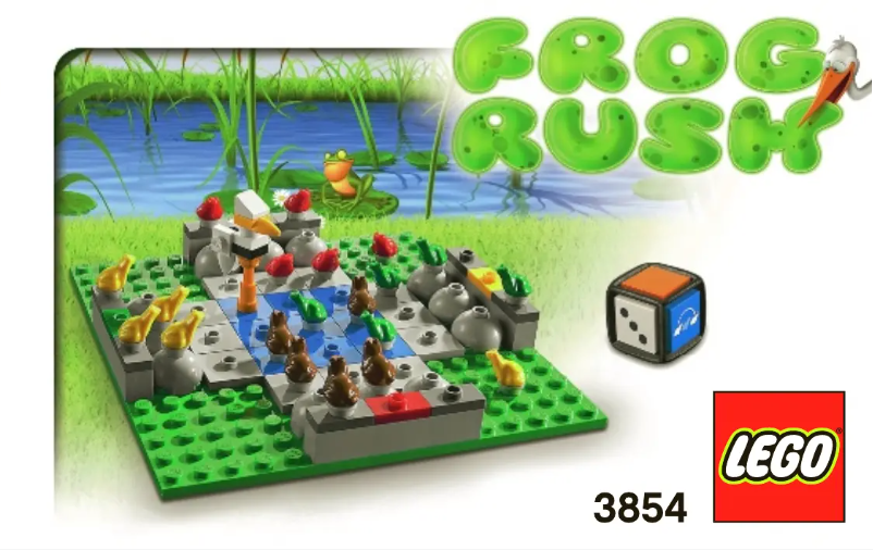 Page 1 de la notice Manuel utilisateur Lego Frog Rush