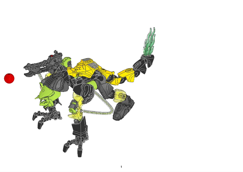 Image de la première page du manuel de l'appareil TOXIC REAPA