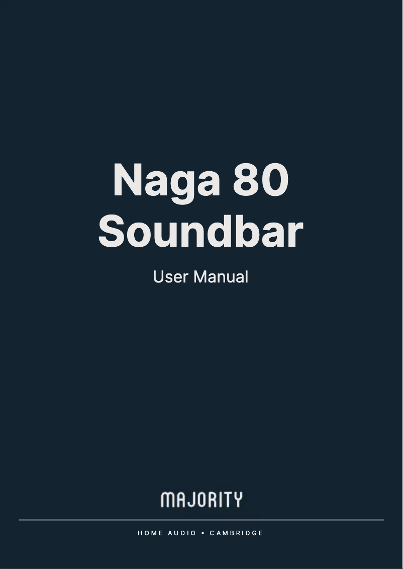 Image de la première page du manuel de l'appareil Naga 80