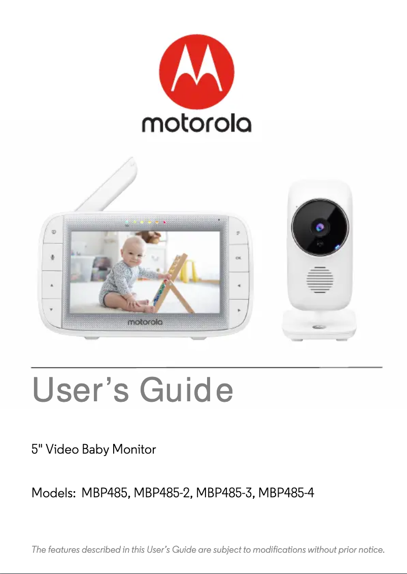 Página 1 del manual Manual de usuario Motorola MBP485