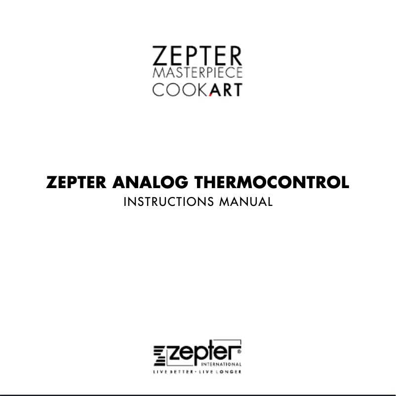 Page n°1 - Manuel utilisateur Zepter Ze-Aroma Plus Z-ATC