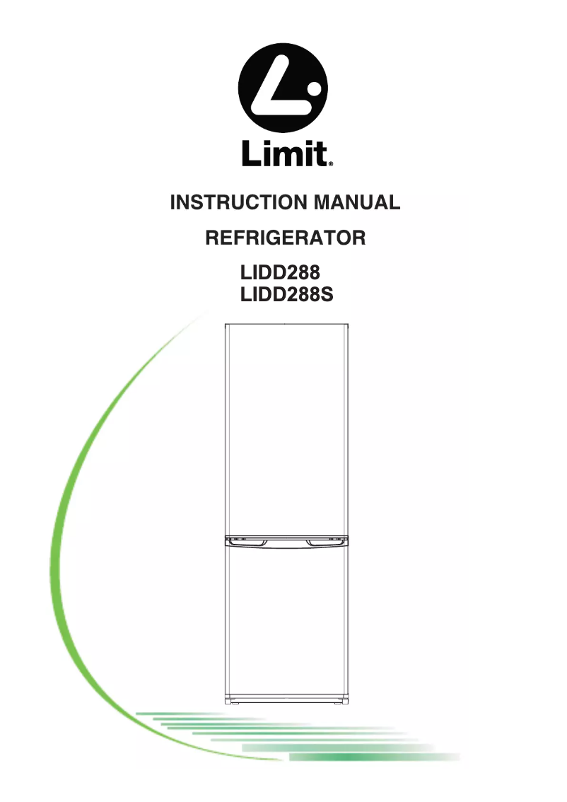 Page 1 de la notice Manuel utilisateur Limit LIDD288S