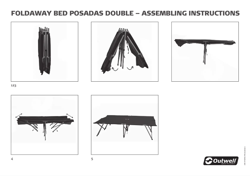 Image de la première page du manuel de l'appareil Posadas Double