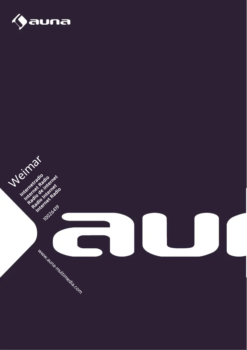 Image de la première page du manuel de l'appareil Weimar