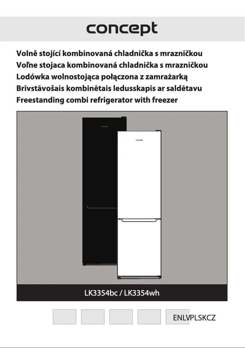 Page 1 de la notice Manuel utilisateur Concept LK3354wh