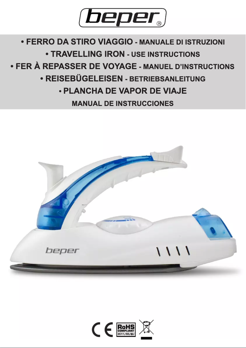 Page n°1 - Manuel utilisateur Beper 50.931
