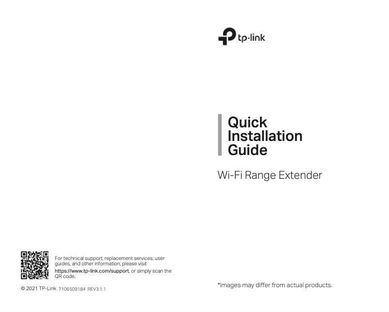 Page n°1 - Manuel utilisateur TP-Link RE455