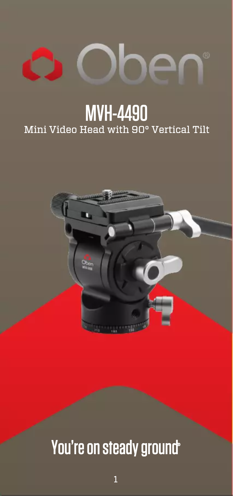 Page 1 de la notice Manuel utilisateur Oben MVH-4490