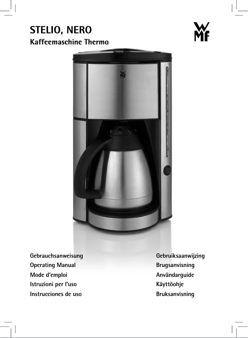 Image de la première page du manuel de l'appareil Stelio Thermos