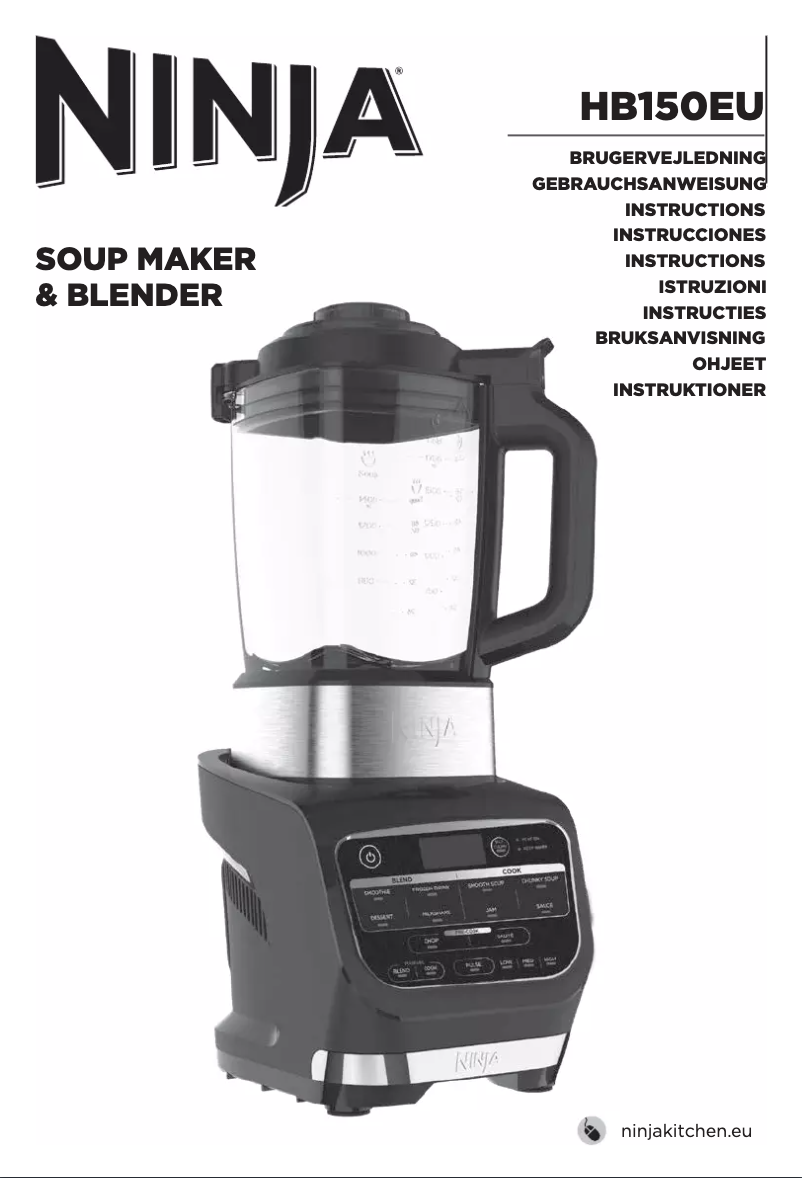 Page 1 de la notice Manuel utilisateur Ninja HB150EU