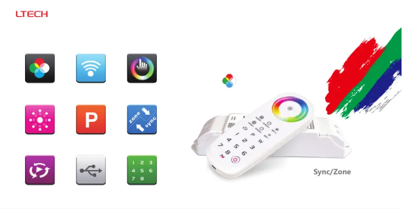 Page n°1 - Manuel utilisateur Ltech CHLSC20TX