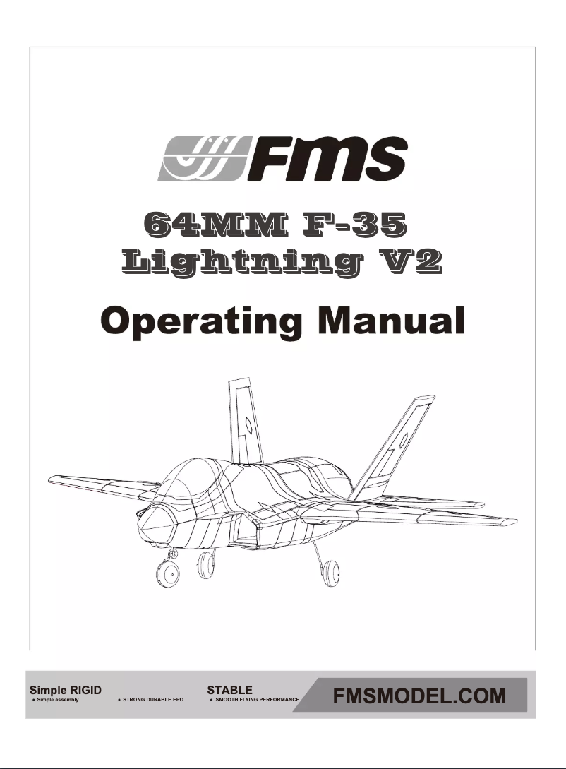 Image de la première page du manuel de l'appareil F35 V2