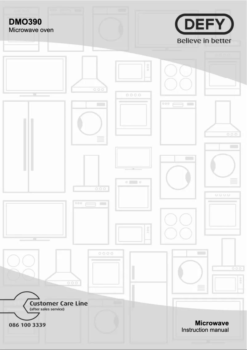 Page n°1 - Manuel utilisateur Defy DMO390