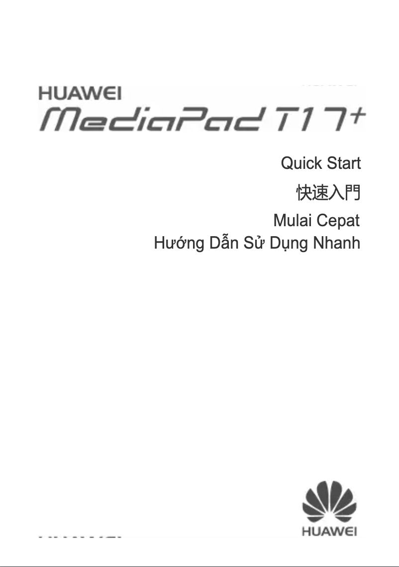 Page n°1 - Manuel utilisateur Huawei MediaPad T1 7.0 Pro