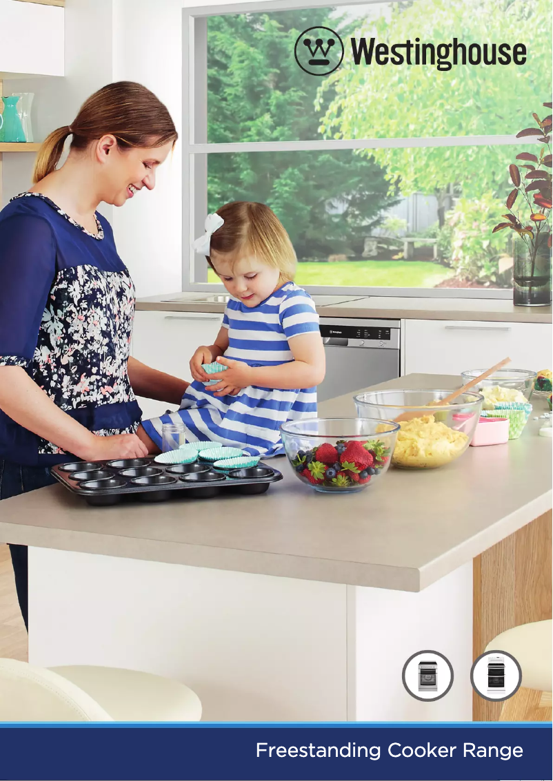 Page 1 de la notice Brochure Westinghouse WLE547WA