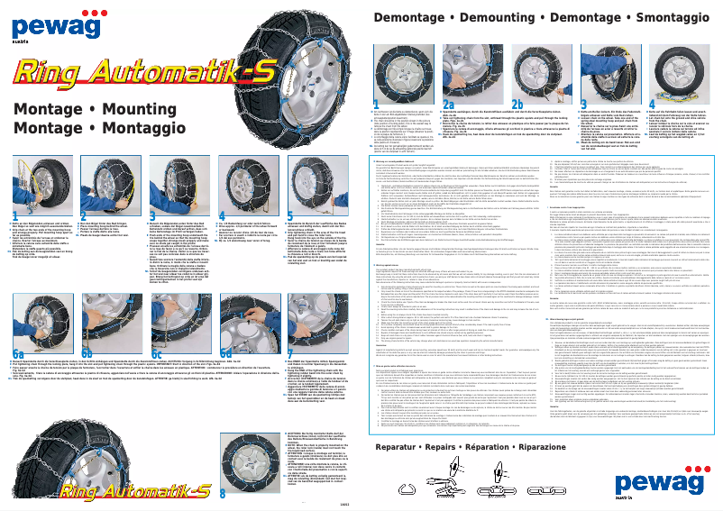 Image de la première page du manuel de l'appareil Ring Automatik