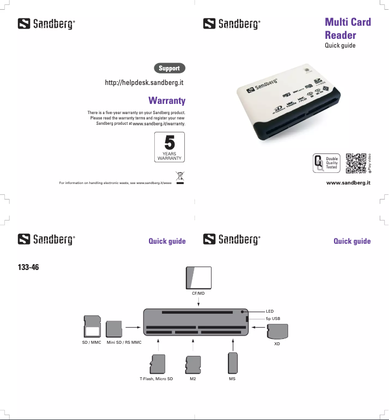 Image de la première page du manuel de l'appareil Multi 133-46